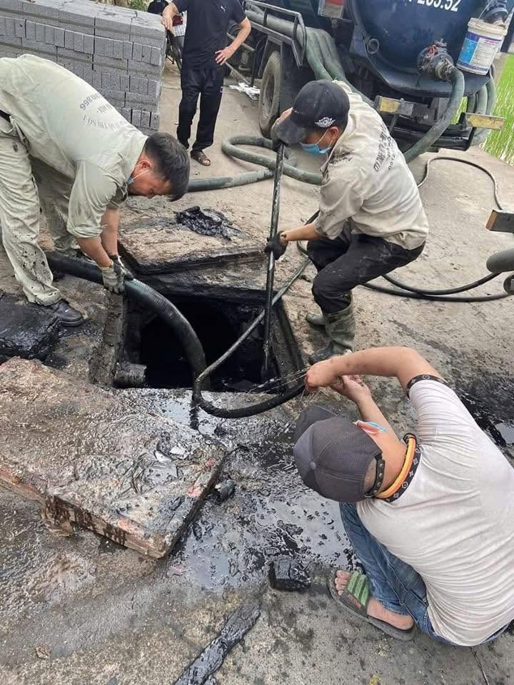 thông tắc cống Thanh Trì